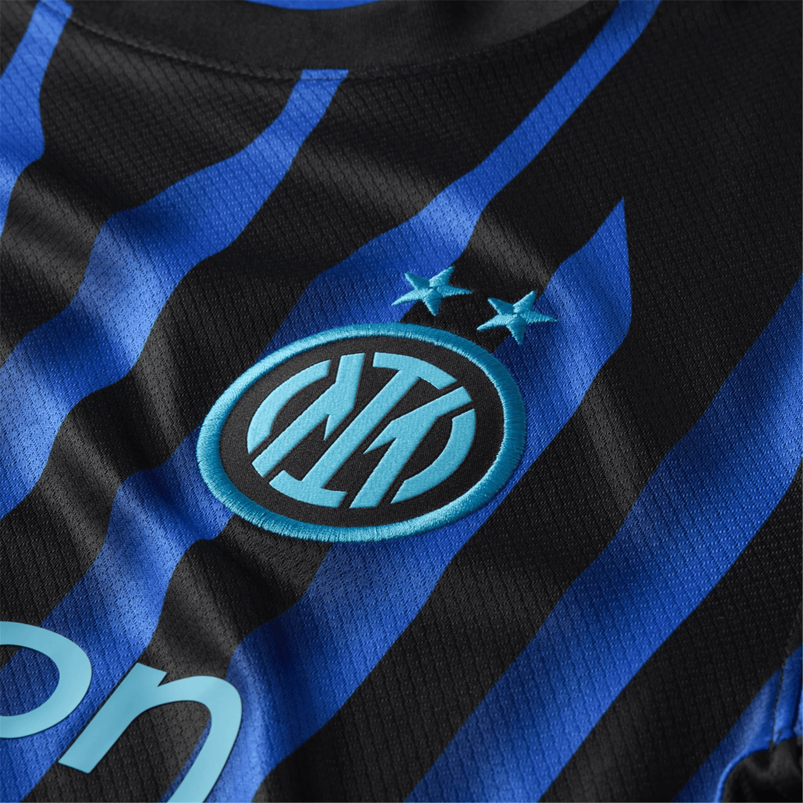 Nike Inter Milan Lautaro Martinez Home Jersey w/ Serie A Patch 25/26 (Lyon Blue/Black/Chlorine Blue) | SoccerWearhouse