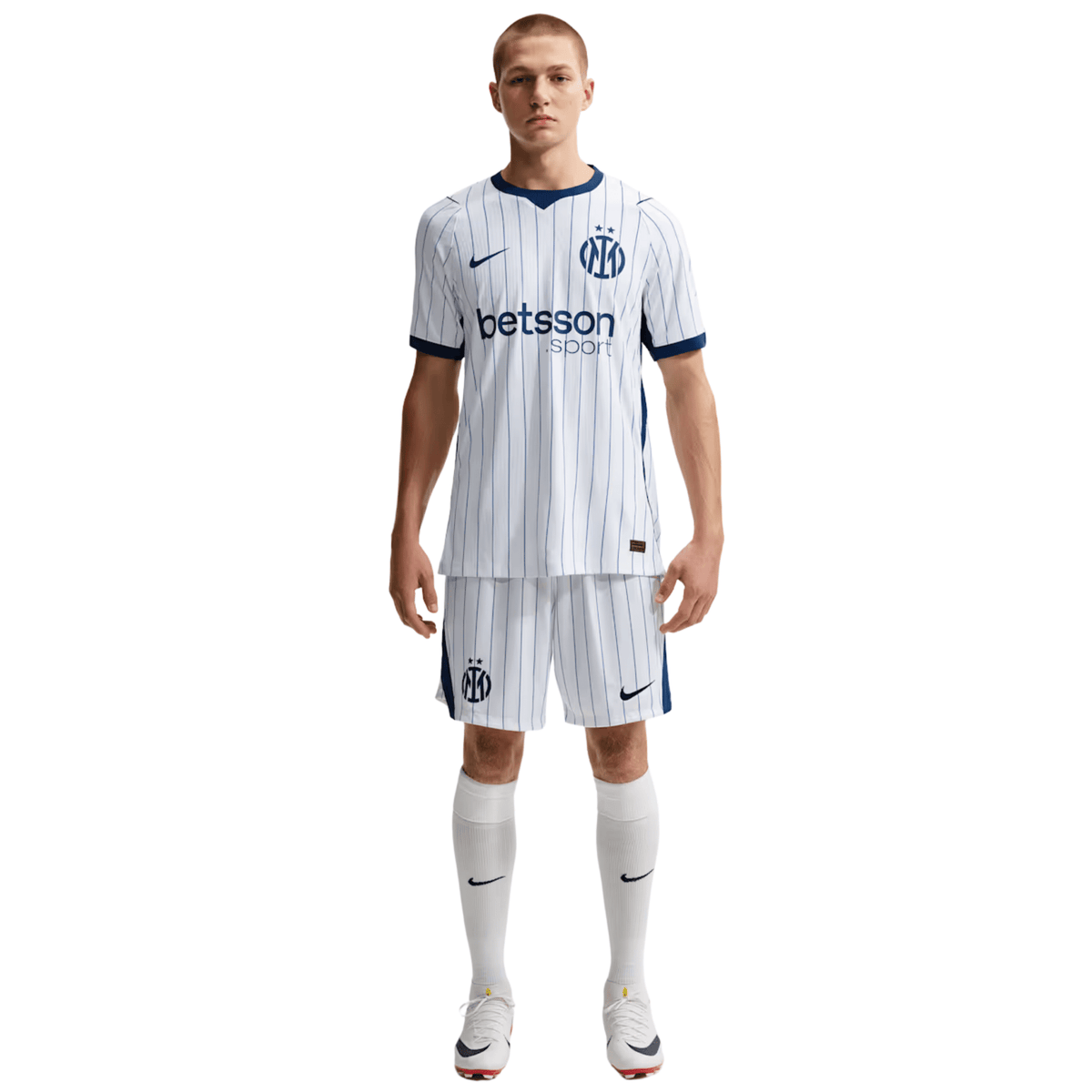 Nike Inter Milan Match Authentic Away Jersey 26/27 (White/Blue) | SoccerWearhouse