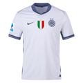 Nike Inter Milan Away Jersey w/ Serie A + Scudetto Patch 24/25 (Summit White/Iris Whisper)