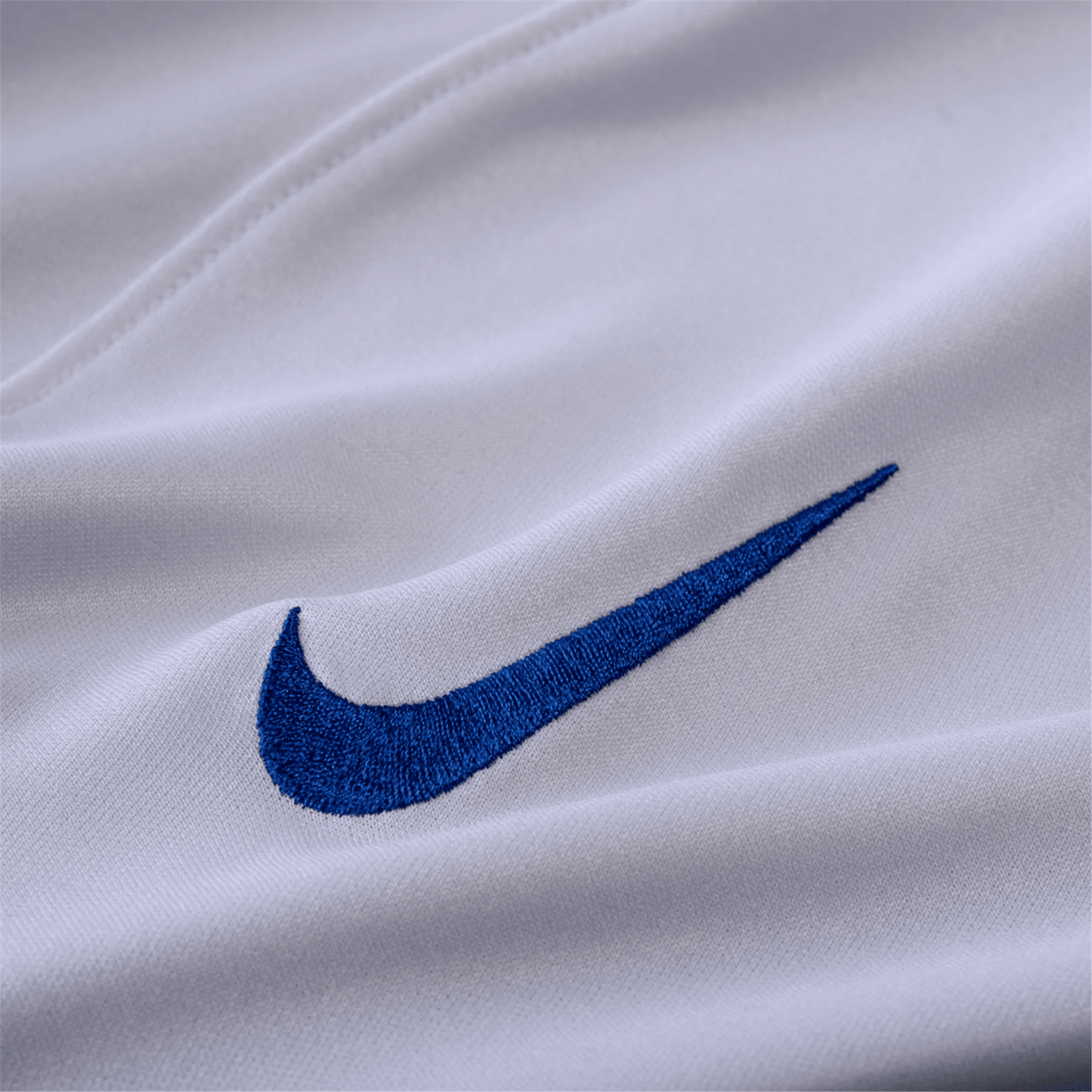 Nike Inter Milan Stefan de Vrij Away Jersey w/ Series A + Copa Italia Patches 23/24 (White/Lyon Blue) | SoccerWearhouse