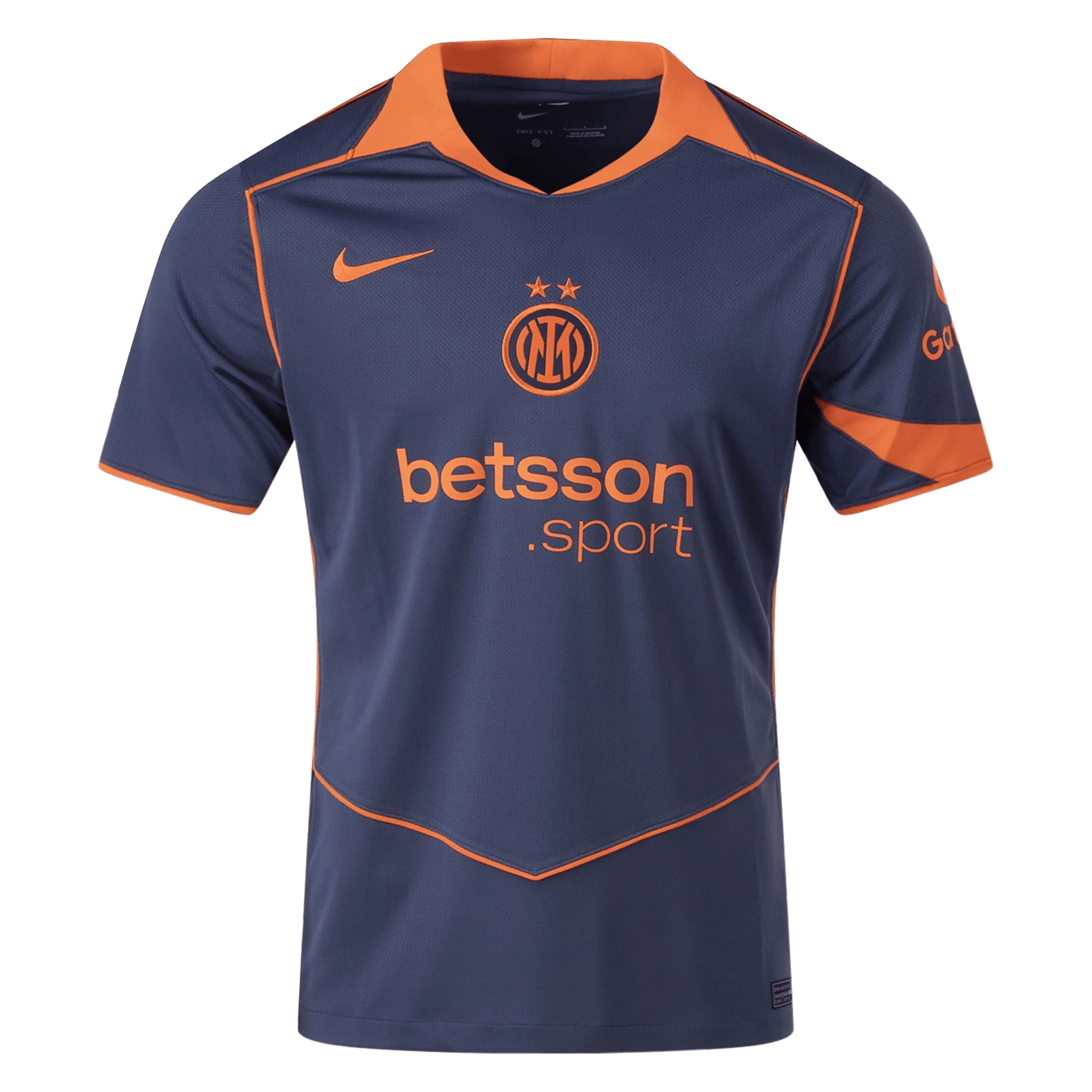 Nike Inter Milan T90 Third Jersey 25/26 (Thunder Blue/Safety Orange) | SoccerWearhouse