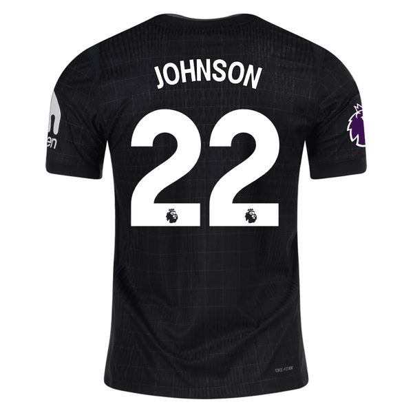 Nike Johnson Tottenham Hotspur Authentic Away Jersey 25/26 w/ EPL Patc