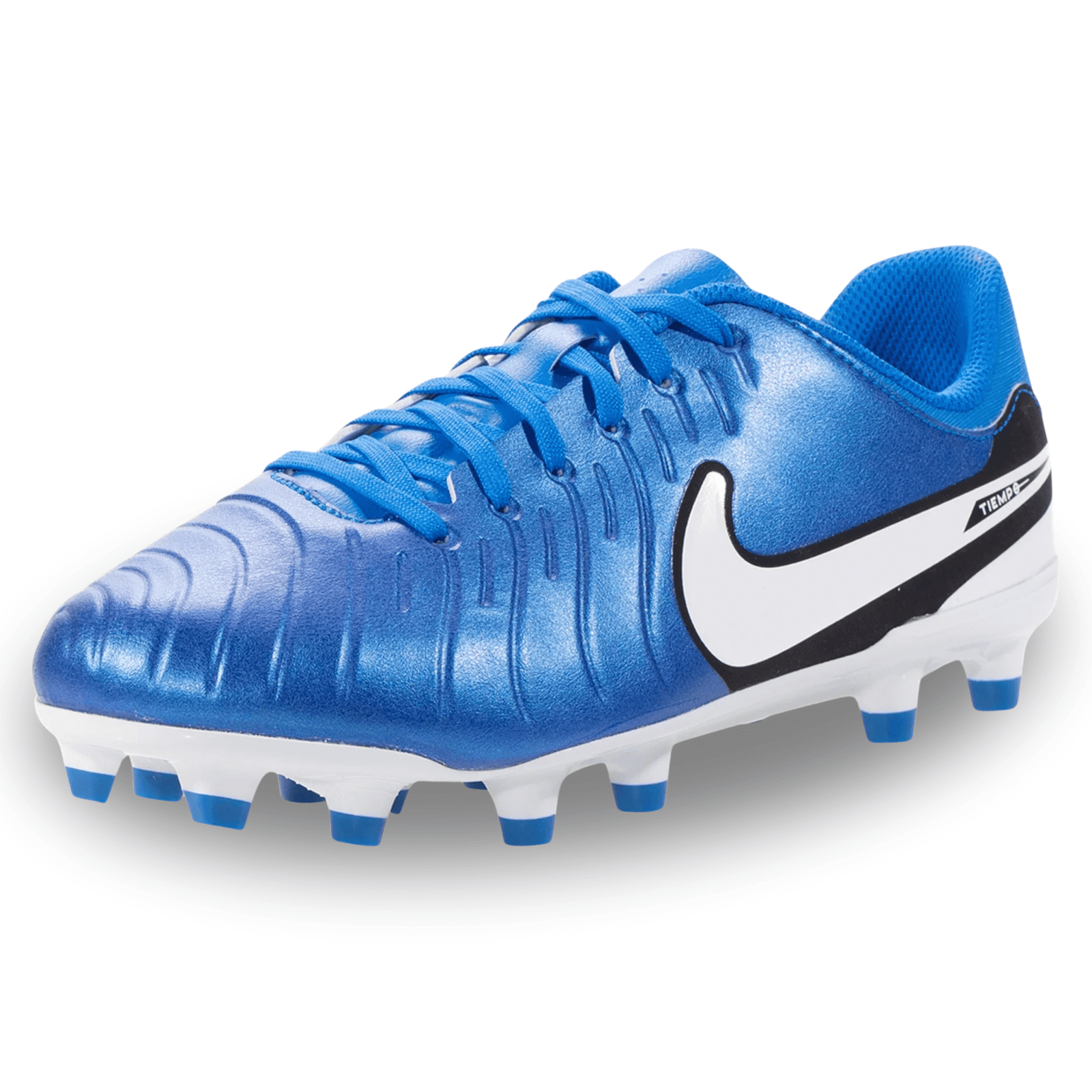 Nike Jr. Legend 10 Academy FG/MG Soccer Cleats (Soar/White) | SoccerWearhouse