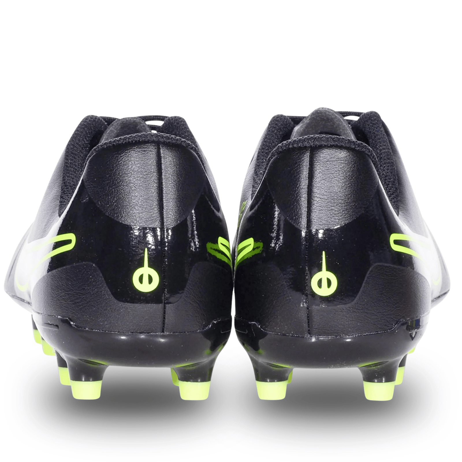 Nike Jr. Legend 10 Club FG/MG Soccer Cleats (Black/Volt) | SoccerWearhouse
