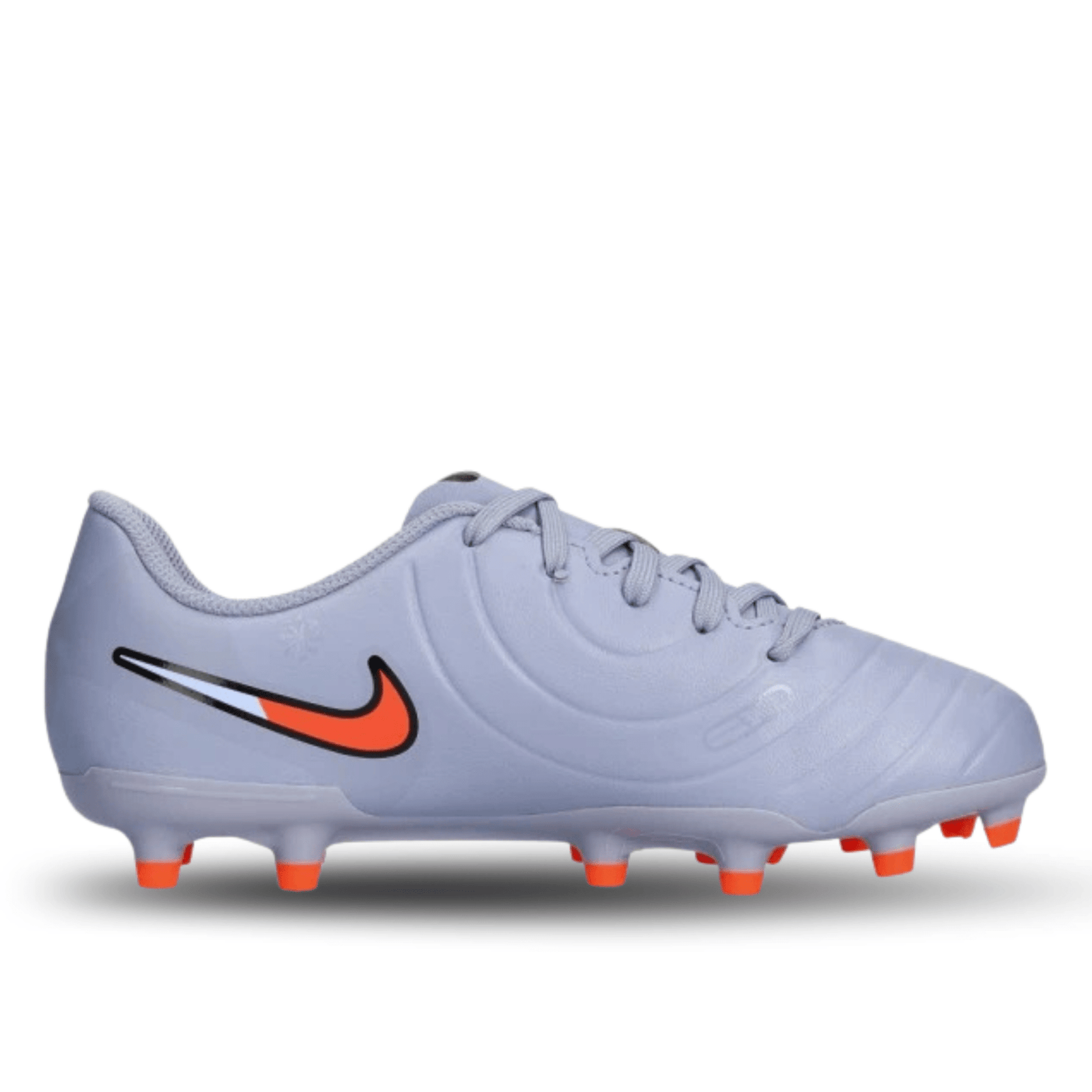 Nike Jr. Legend 10 Club Firm Ground/Ground Soccer Cleats (Blue Eclipse/Black) | SoccerWearhouse