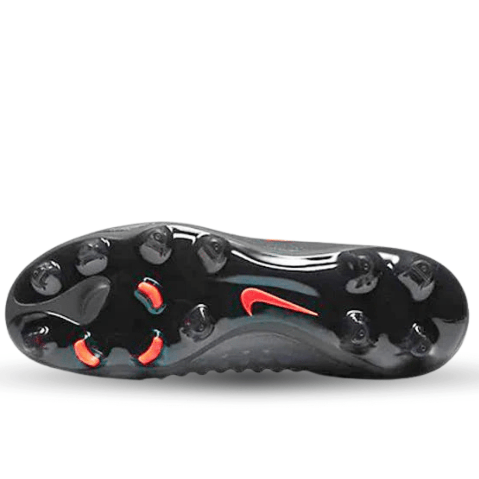 Nike Jr. Magitsa Obra II FG (Black/Total Crimson) | SoccerWearhouse