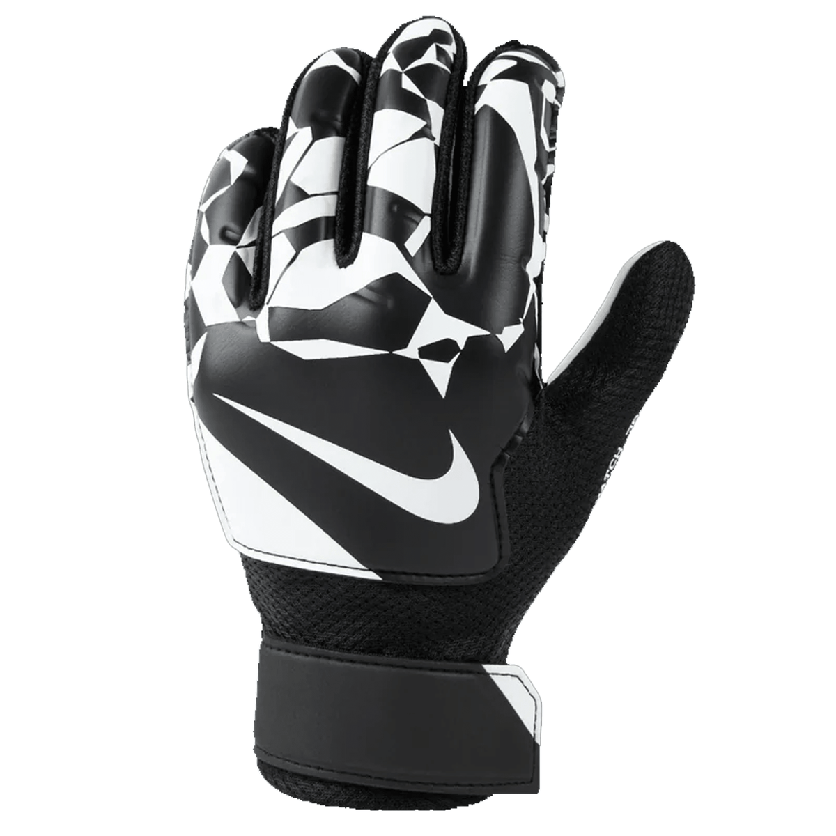 Nike Jr. Match Goalkeeper Glove (Black/White) | SoccerWearhouse