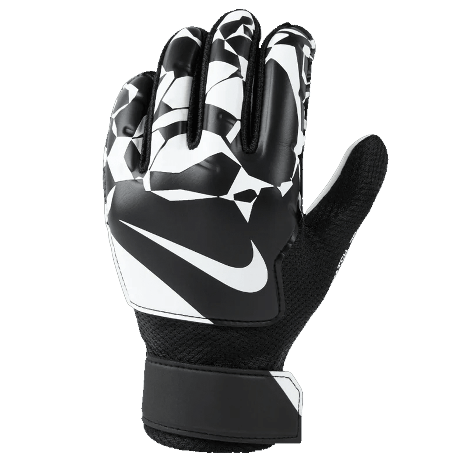 Nike Jr. Match Goalkeeper Glove (Black/White) | SoccerWearhouse