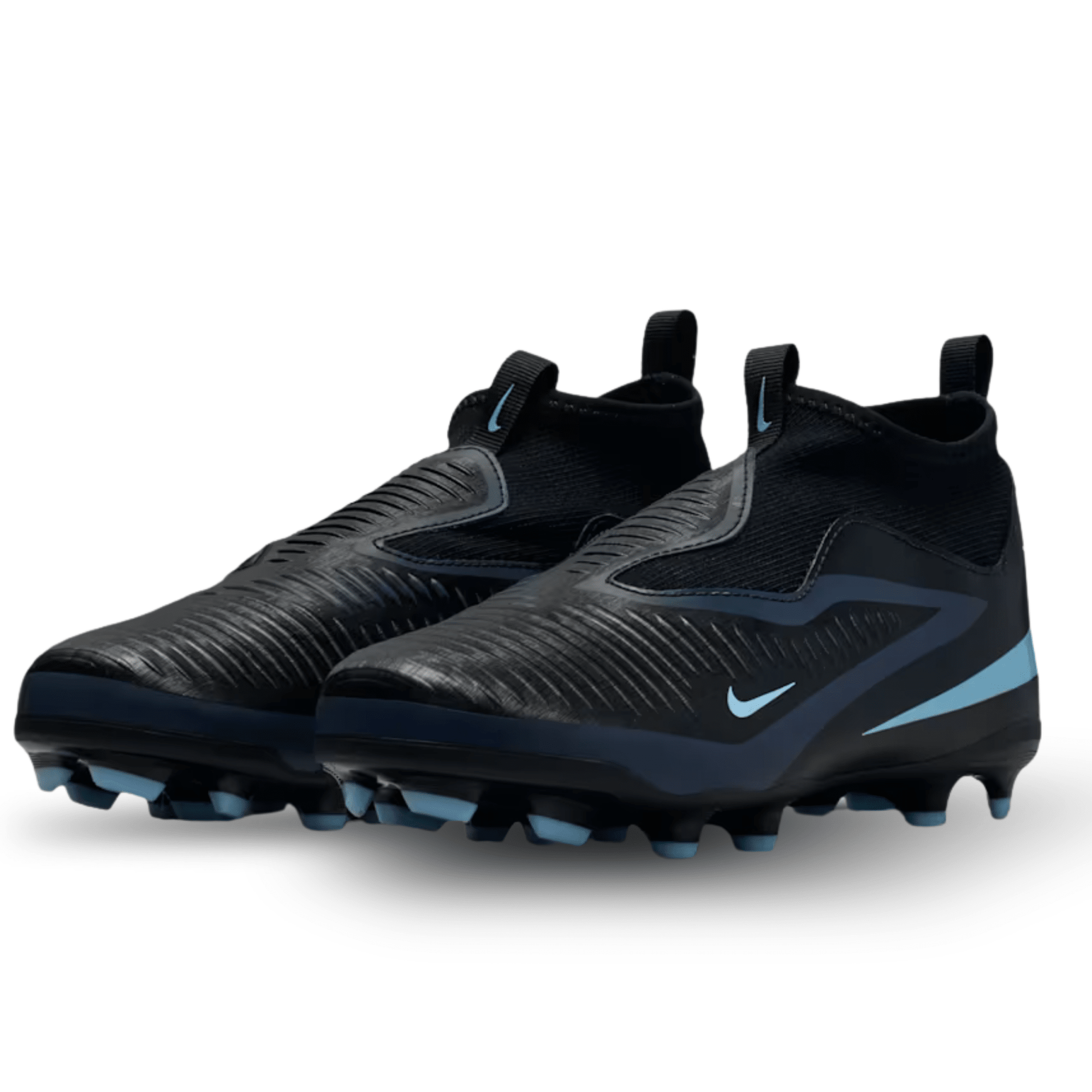 Nike Jr Phantom 6 High Academy FG/MG Soccer Cleats (Black  display picture 1