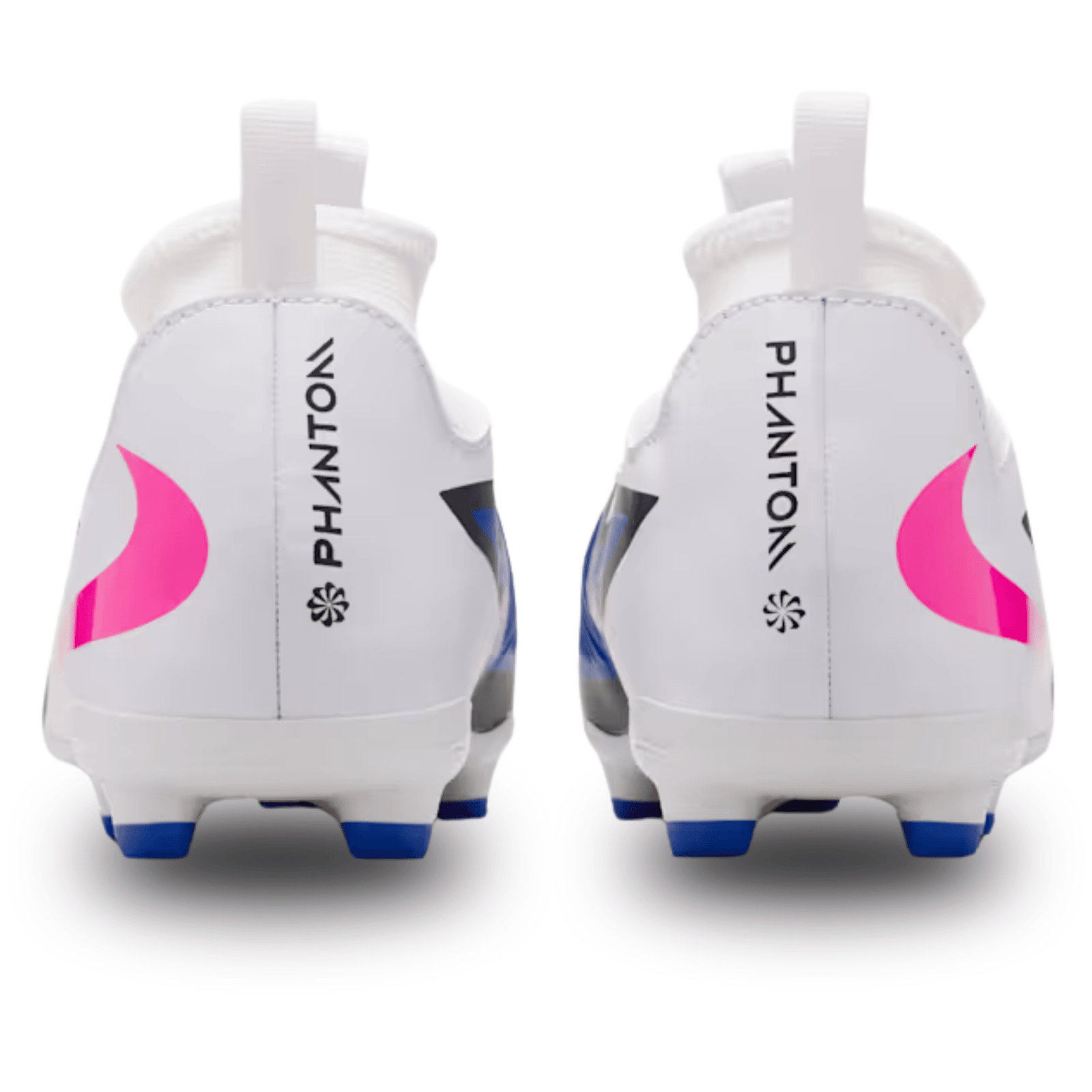Nike Jr Phantom 6 High Academy FG/MG Soccer Cleats (Racer Blue/White) | SoccerWearhouse