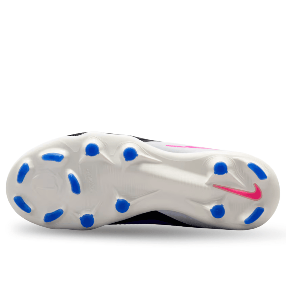 Nike Jr. Phantom Low Pro FG/MG Soccer Cleats (Racer Blue/White) | SoccerWearhouse