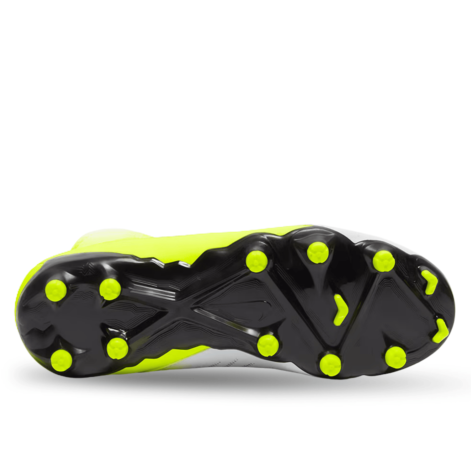 Nike Jr. Phantom Luna II Academy FG/MG Soccer Cleats (Metallic Silver/Black - Volt) | SoccerWearhouse