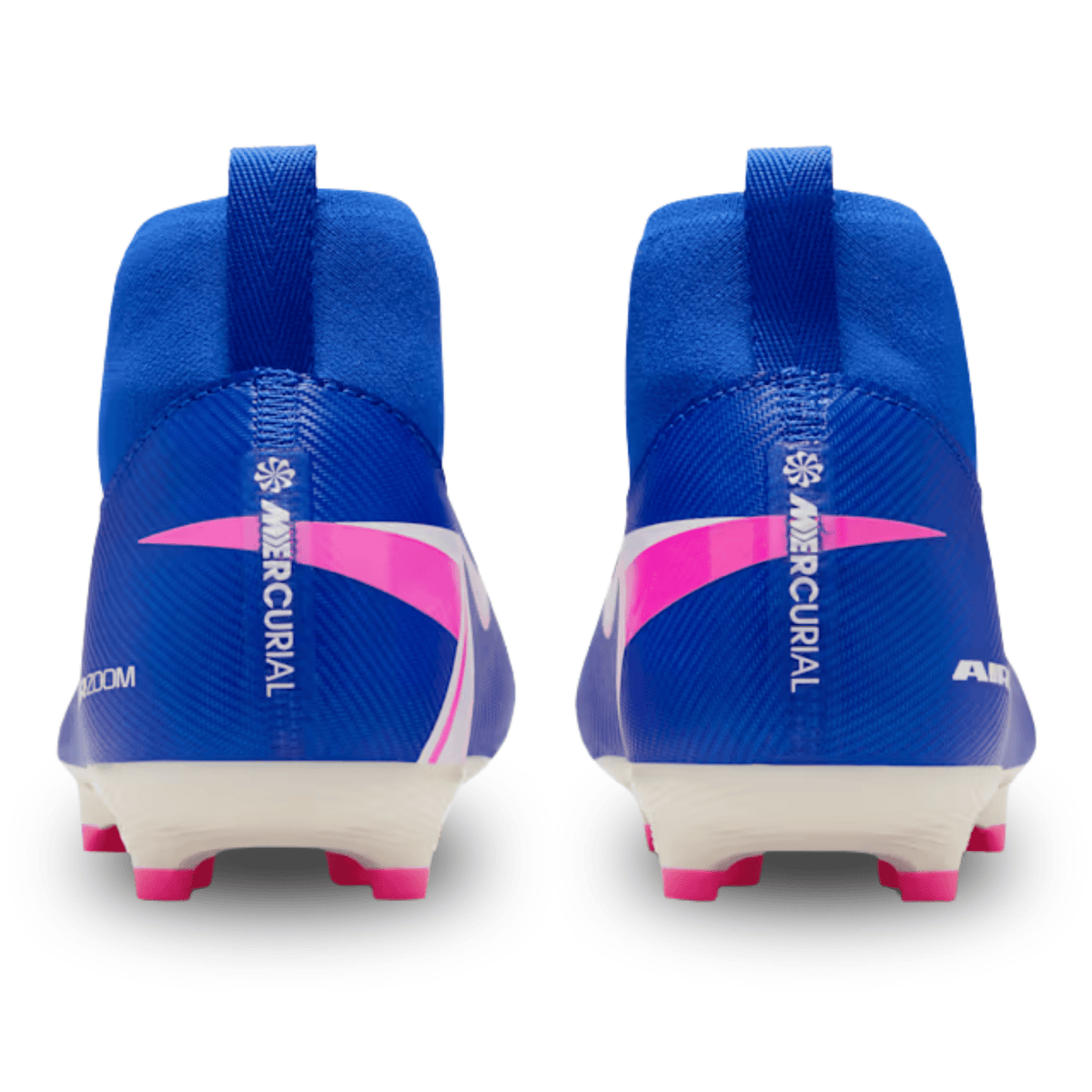 Nike Jr. Superfly 10 Academy FG/MG Soccer Cleats (Racer Blue/White) | SoccerWearhouse