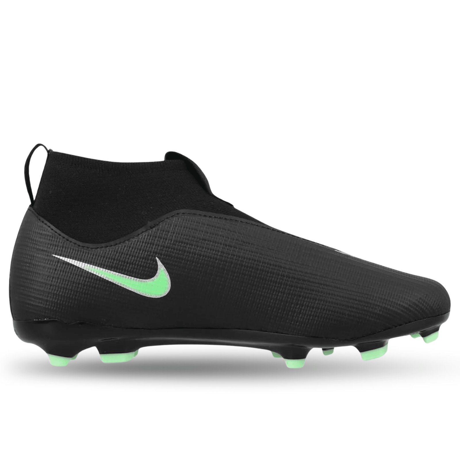 Nike Jr. Superfly 11 Academy FG/MG Soccer Cleats (Black/Illusion Green) | SoccerWearhouse