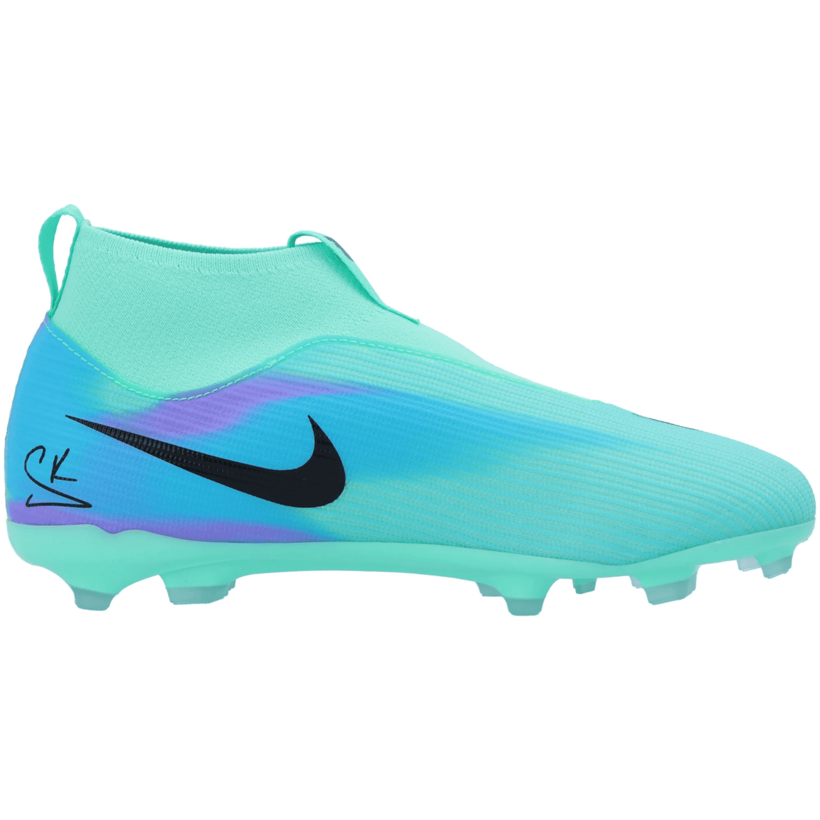 Nike Jr. Superfly 11 Academy SK FG/MG Soccer Cleats (Green Glow/Black) | SoccerWearhouse