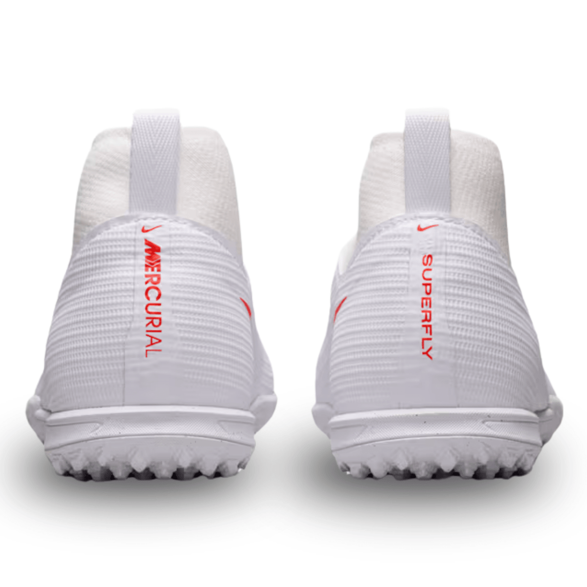Nike Jr. Superfly 11 Academy Turf Soccer Shoes (White/Blur/Bright Crimson) | SoccerWearhouse