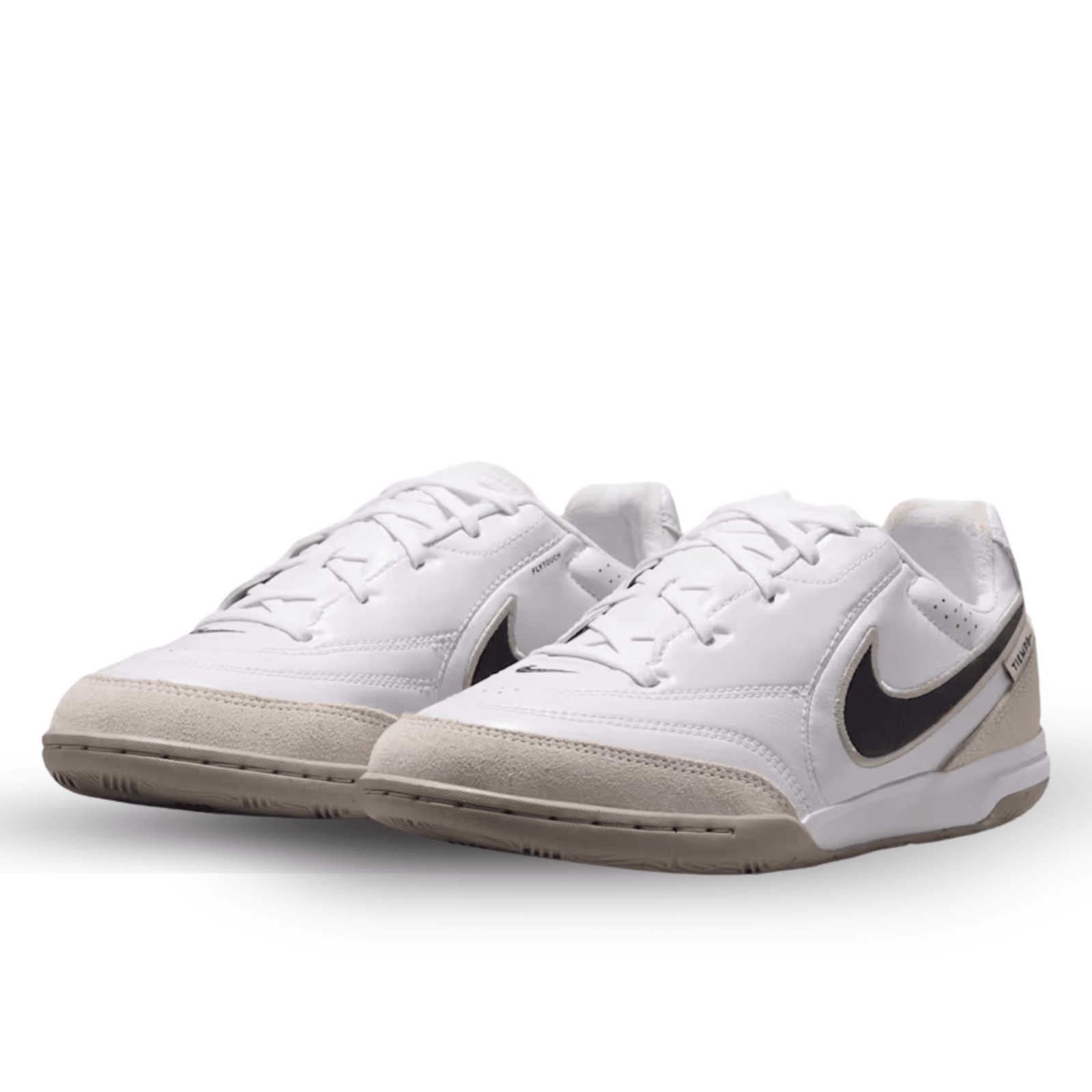 Nike Jr. Tiempo Streetgato Indoor Soccer Shoes (White) | SoccerWearhouse