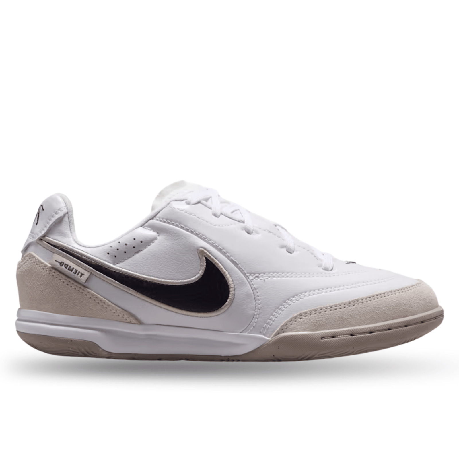 Nike Jr. Tiempo Streetgato Indoor Soccer Shoes (White) | SoccerWearhouse