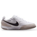 Nike Jr. Tiempo Streetgato Indoor Soccer Shoes (White)