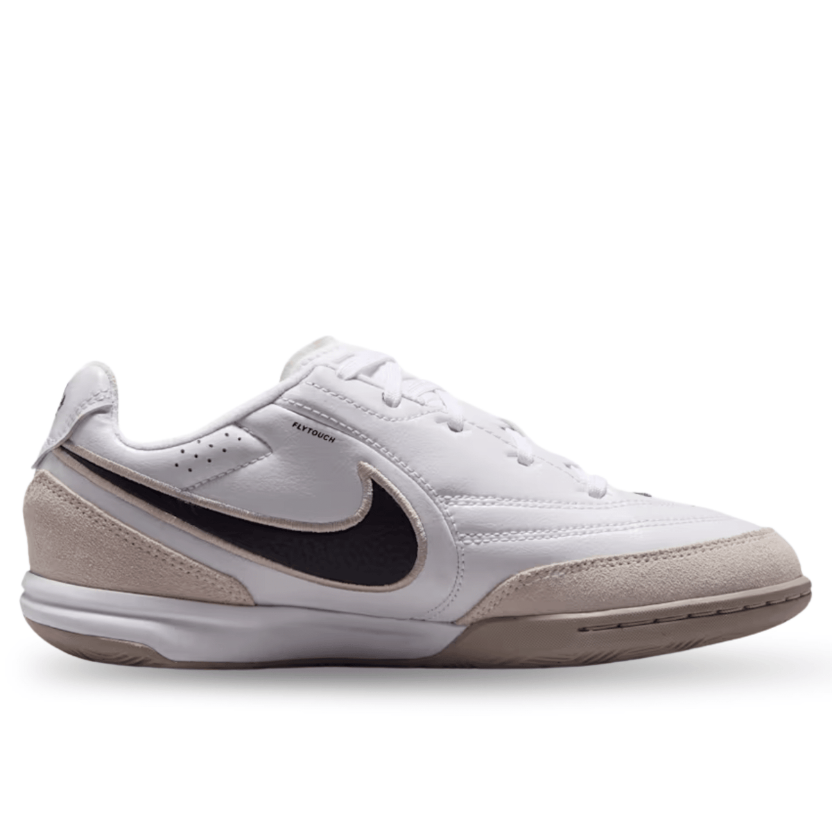 Nike Jr. Tiempo Streetgato Indoor Soccer Shoes (White) | SoccerWearhouse