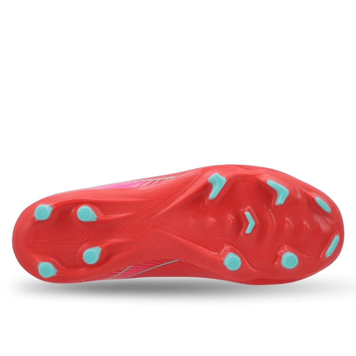 Nike Jr. Zoom Superfly 10 Academy FG/MG Soccer Cleats (Ember Glow/Aurora Green) | SoccerWearhouse