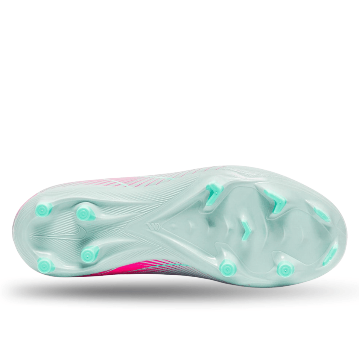 Nike Jr Zoom Superfly 10 Academy FG/MG Soccer Cleats (Ocean Cube/Pink Blast) | SoccerWearhouse