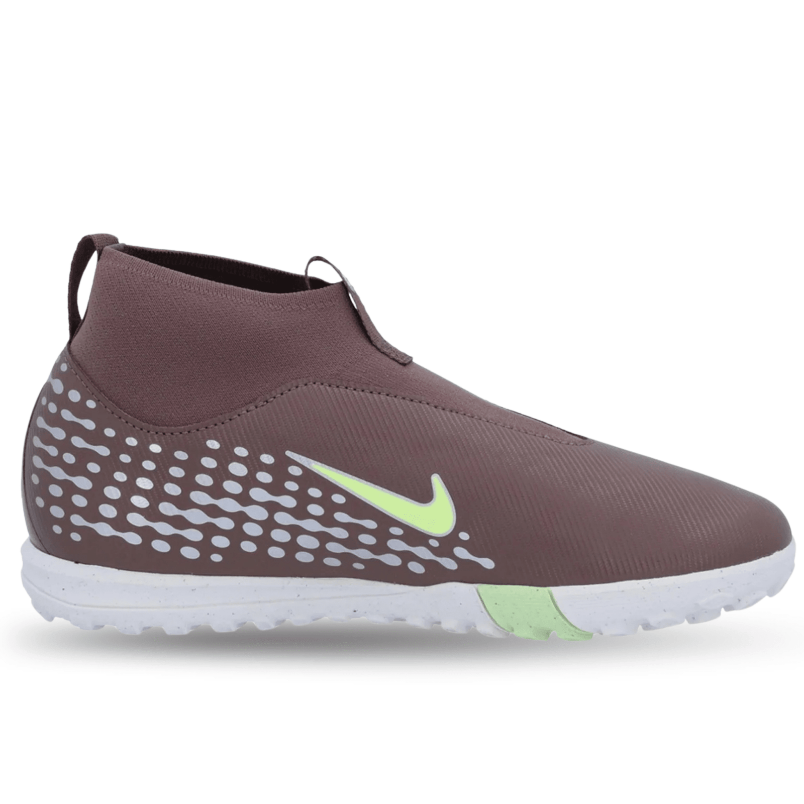 Nike Jr Zoom Superfly 10 Academy KM Turf Soccer Shoes (Plum Eclipse/Metallic Silver) | SoccerWearhouse