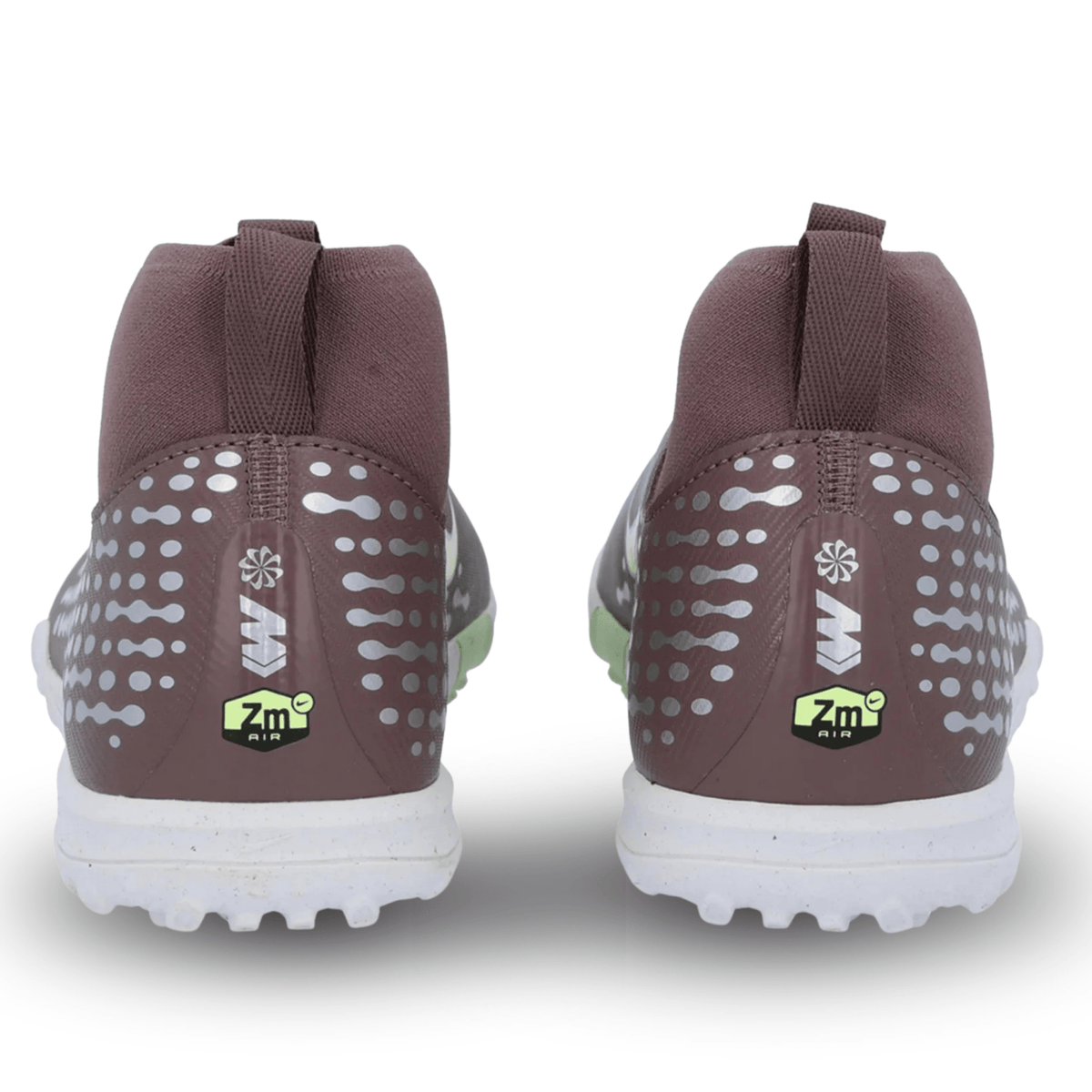 Nike Jr Zoom Superfly 10 Academy KM Turf Soccer Shoes (Plum Eclipse/Metallic Silver) | SoccerWearhouse