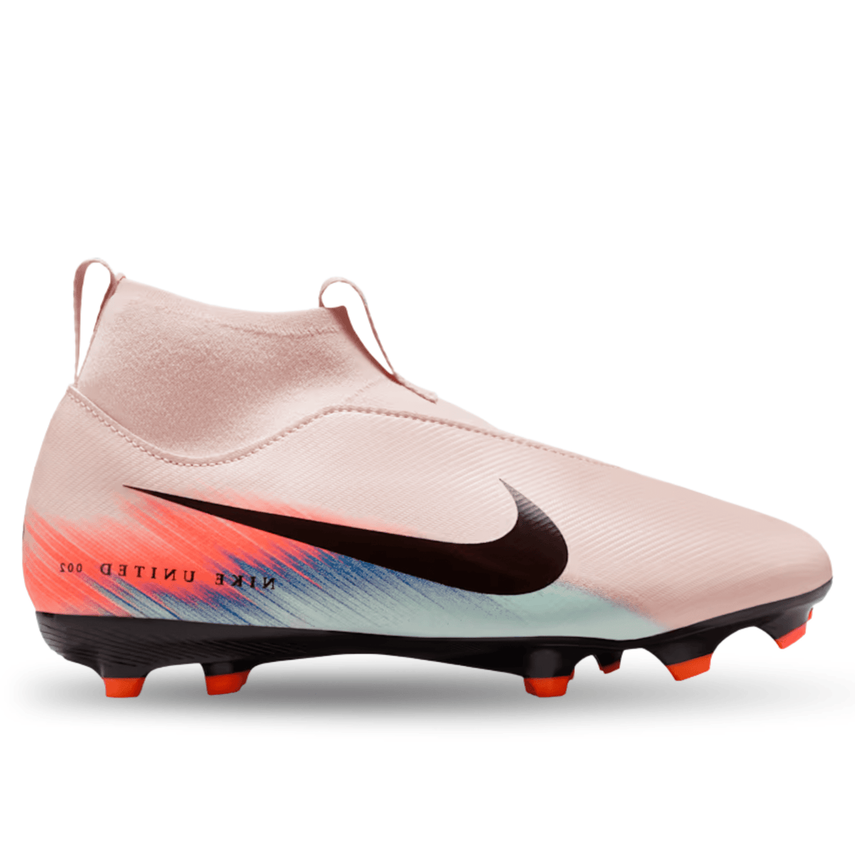 Nike Jr Zoom Superfly 10 Academy NU2 Firm Ground/Multi Ground Soccer Cleats (Silt Red/Racer Blue) | SoccerWearhouse