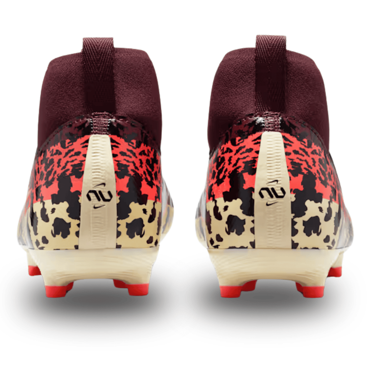 Nike Jr Zoom Superfly 10 Academy NU3 FG/MG Soccer Cleats (Burgundy/Metallic Silver) | SoccerWearhouse