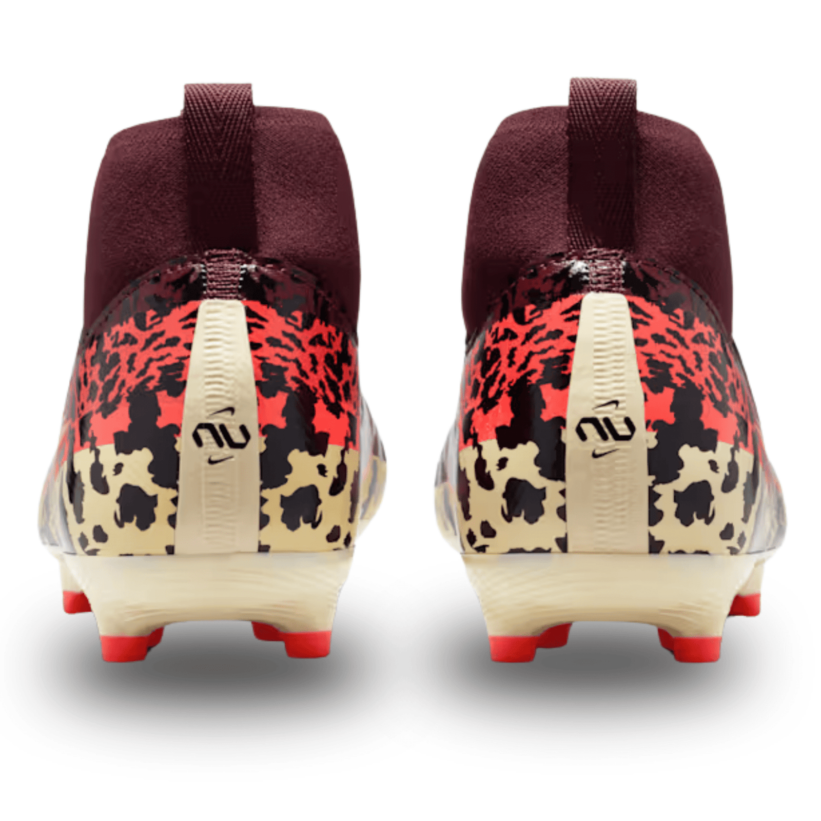 Nike Jr Zoom Superfly 10 Academy NU3 FG/MG Soccer Cleats (Burgundy/Metallic Silver) | SoccerWearhouse