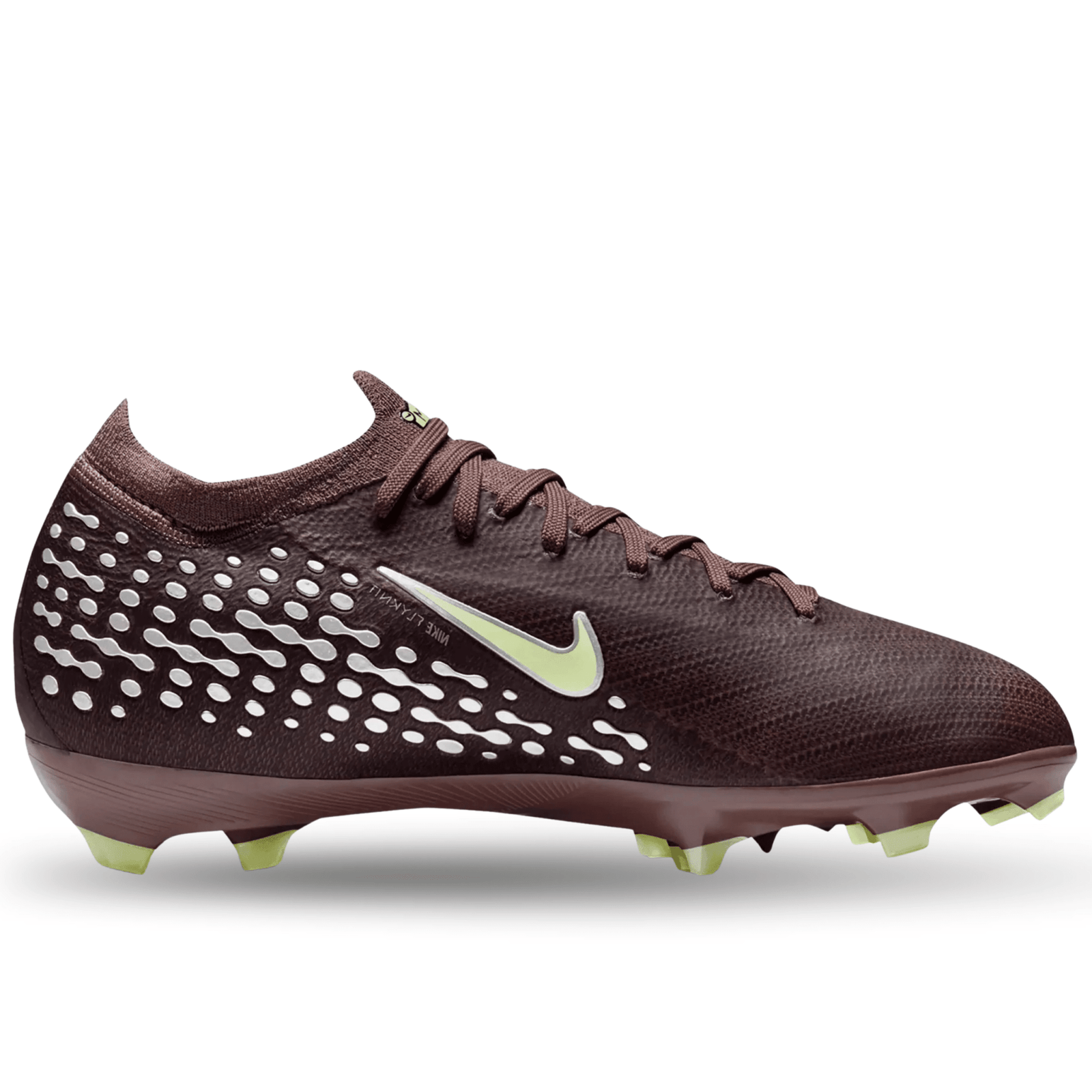 Nike Jr Zoom Vapor 16 Pro KM Firm Ground Soccer Cleats (Plum Eclipse/Metallic Silver) | SoccerWearhouse