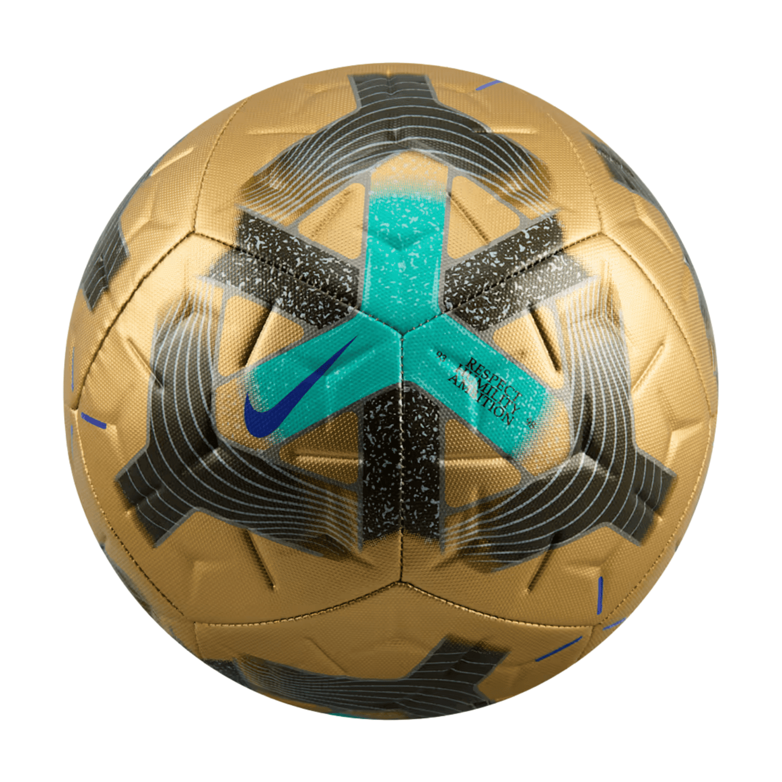 Nike Kylian Mbappe Academy Soccer Ball (Metallic Gold/Clear) | SoccerWearhouse