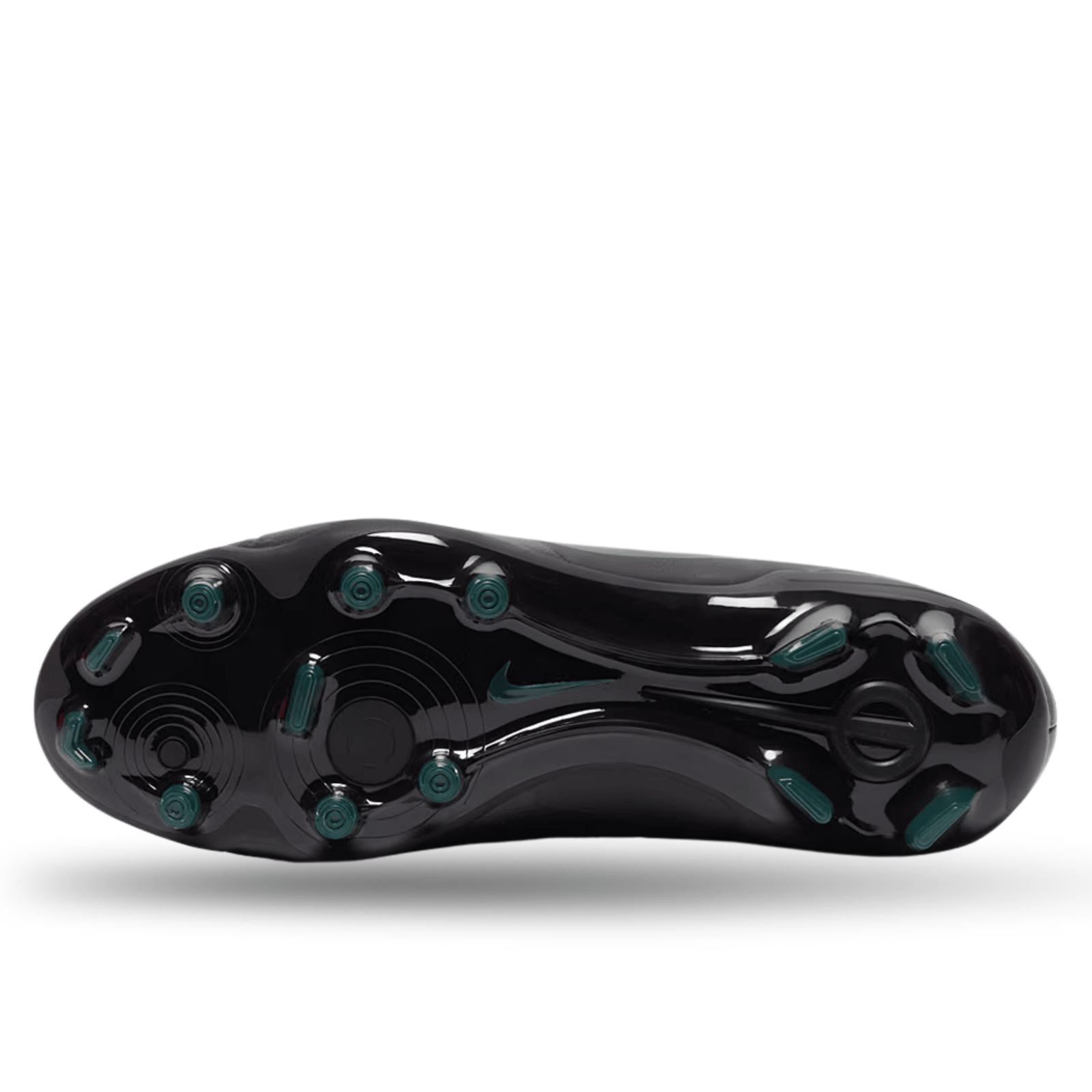 Nike Legend 10 Academy FG/MG Soccer Cleats (Black/Deep - Jungle) | SoccerWearhouse