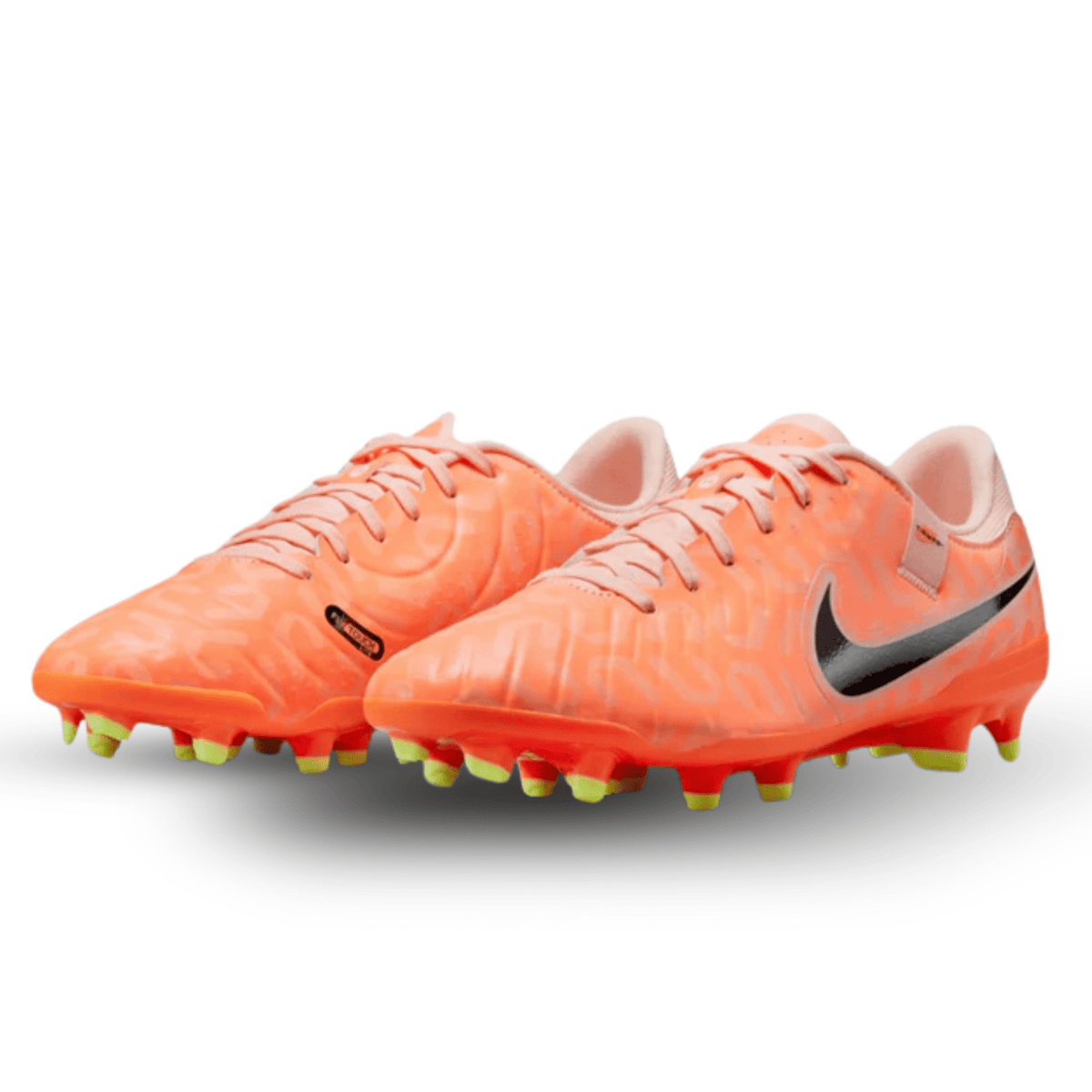 Nike Legend 10 Academy FG/MG Soccer Cleats (Guava Ice/Black) | SoccerWearhouse