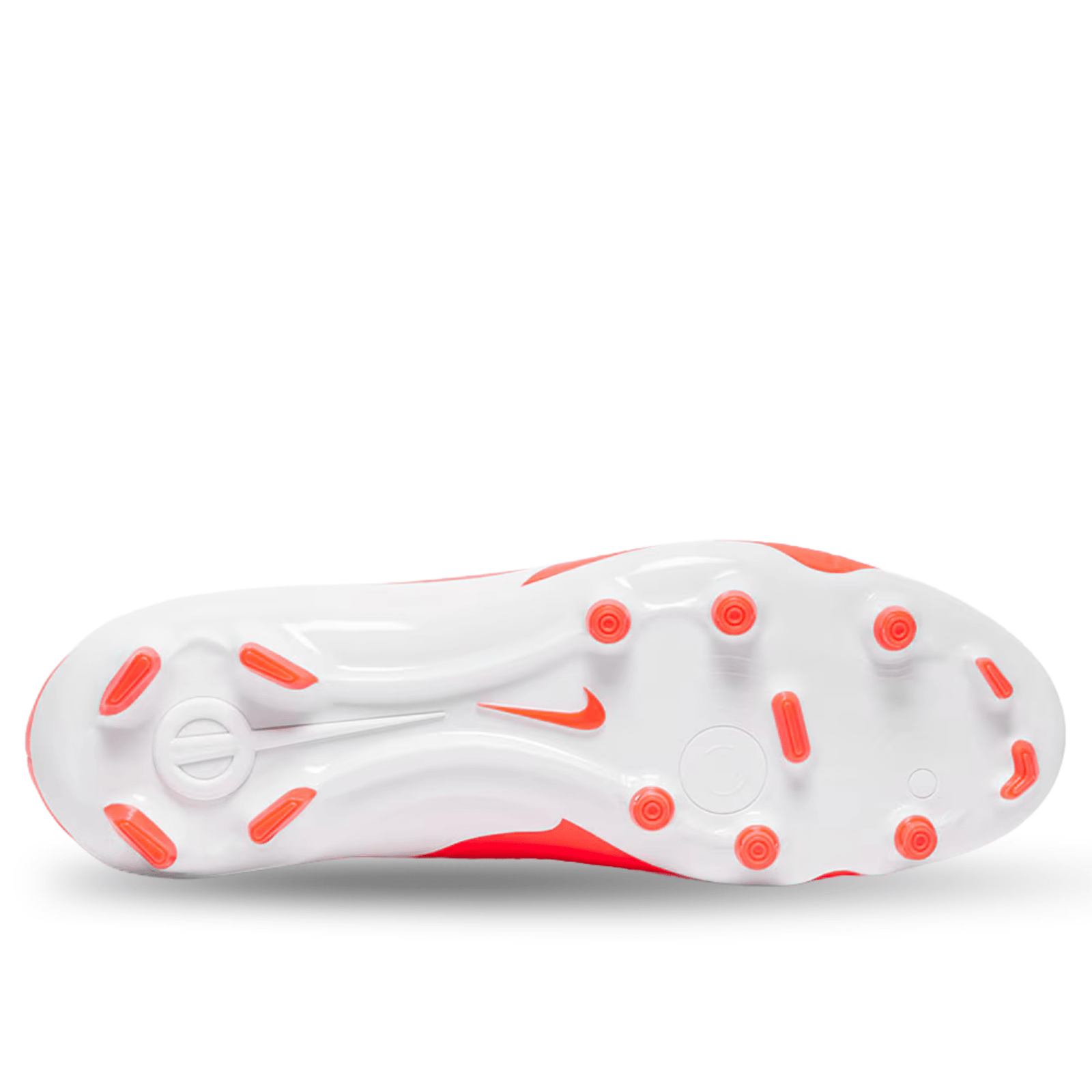 Nike Legend 10 Academy FG/MG Soccer Cleats (Hot Lava/White) | SoccerWearhouse