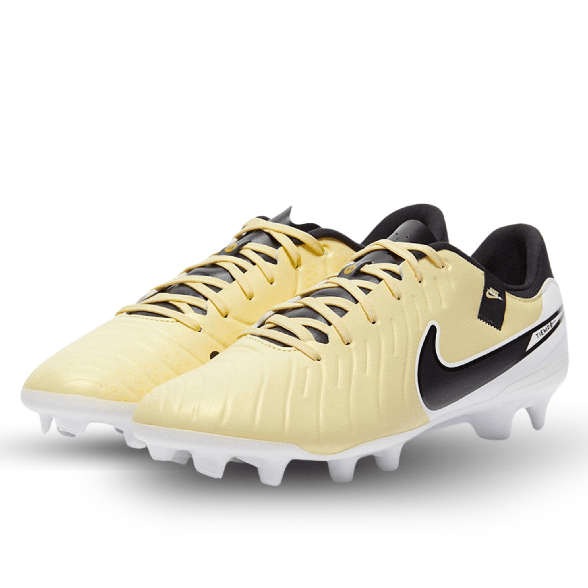 Nike Legend 10 Academy FG/MG Soccer Cleats (Lemonade/Black/Metallic Co