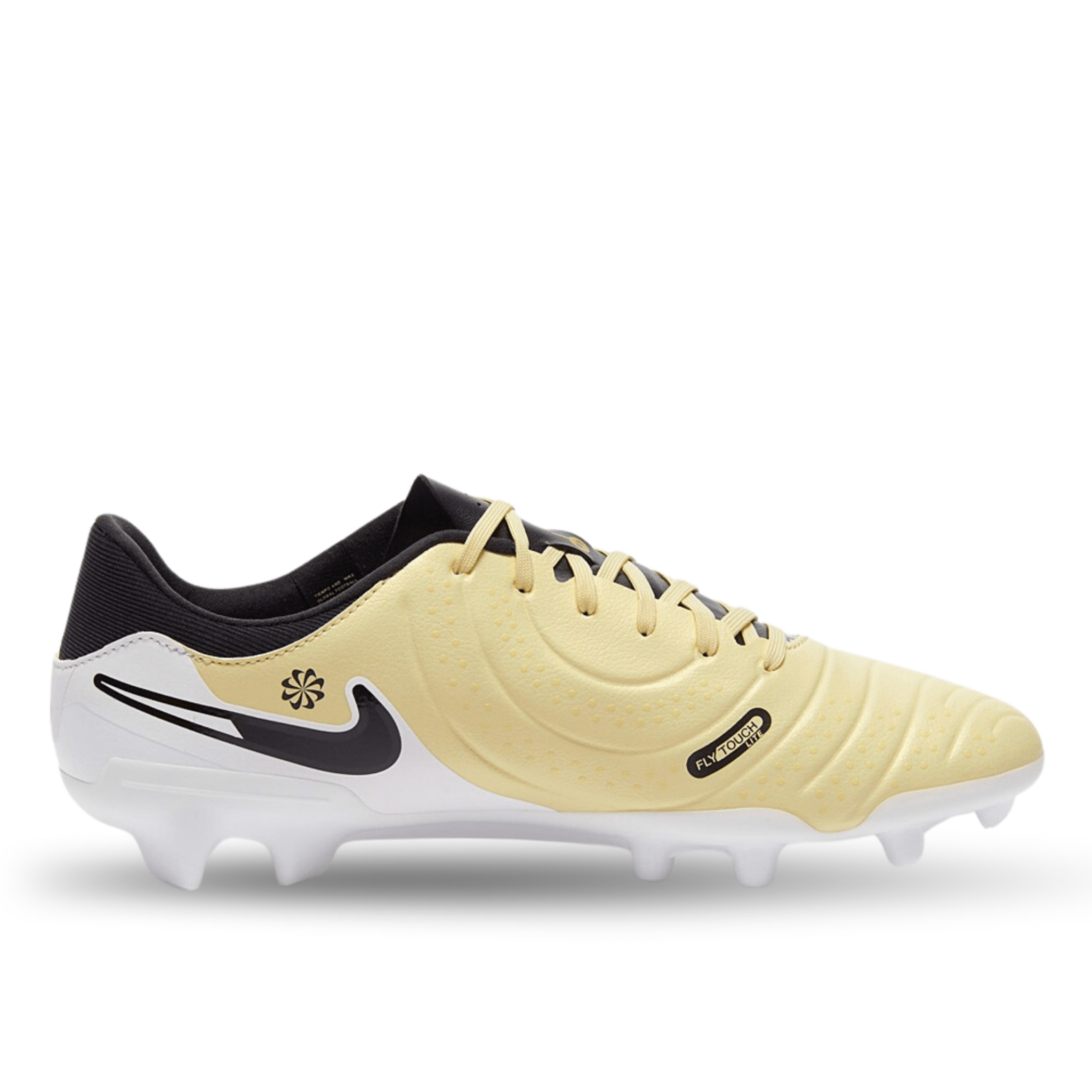 Nike Legend 10 Academy FG/MG Soccer Cleats (Lemonade/Black/Metallic Co