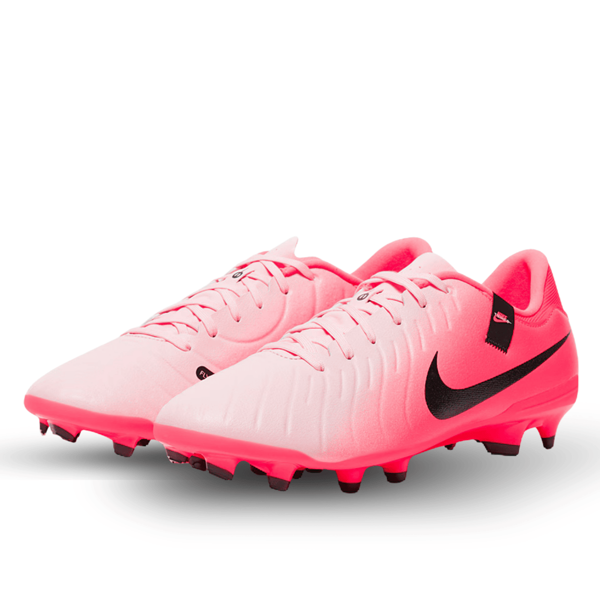Nike Legend 10 Academy FG/MG Soccer Cleats (Pink Foam/Black) | SoccerWearhouse
