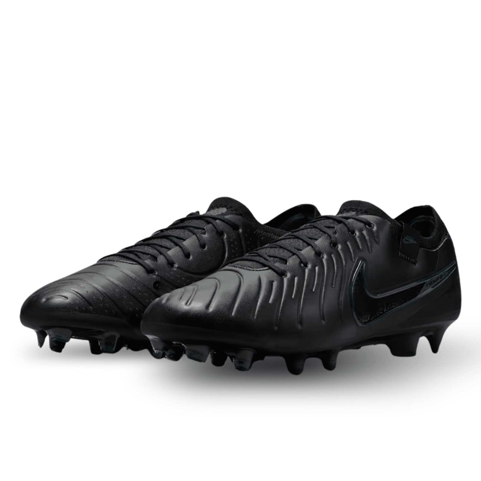 Nike Legend 10 Elite FG Soccer Cleats (Black/Deep Jungle) | SoccerWearhouse
