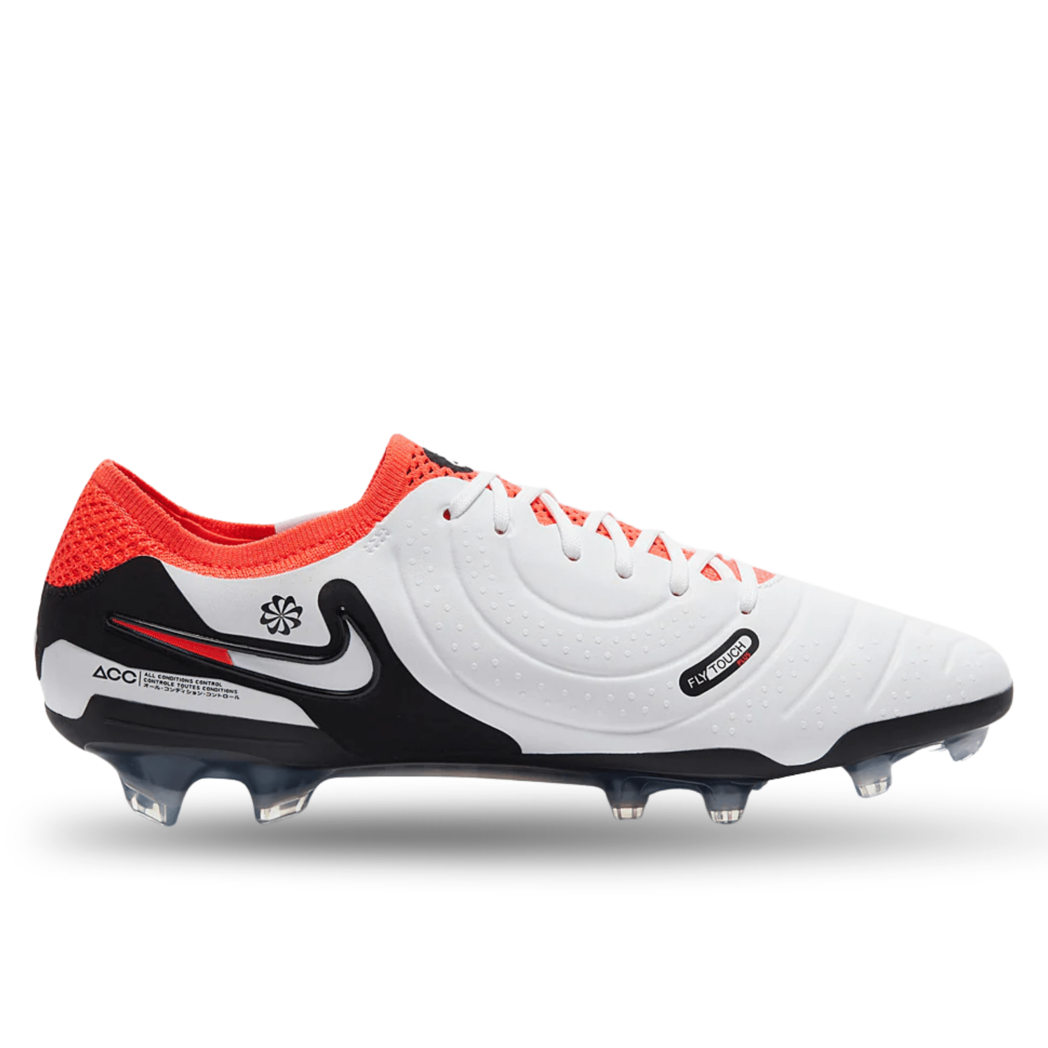 Nike Legend 10 Elite Firm Ground Soccer Cleats (White/Bright Crimson) Nike Legend 10 Elite Firm Ground Soccer Cleats (White/Bright Crimson)