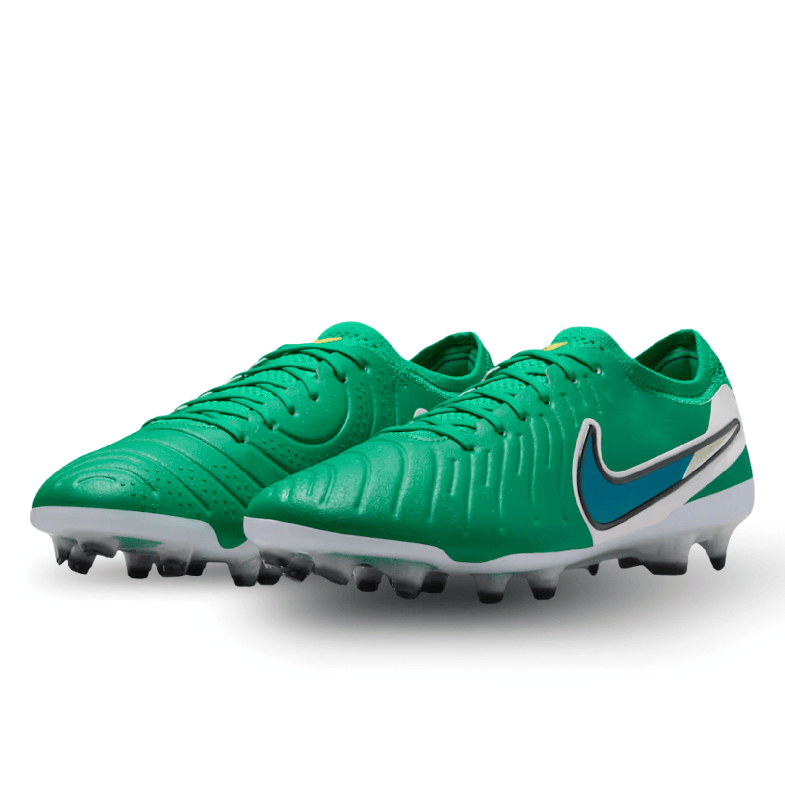 Nike Legend 10 Elite LV8 FG Soccer Cleats (Stadium Green/Dark Obsidian) | SoccerWearhouse