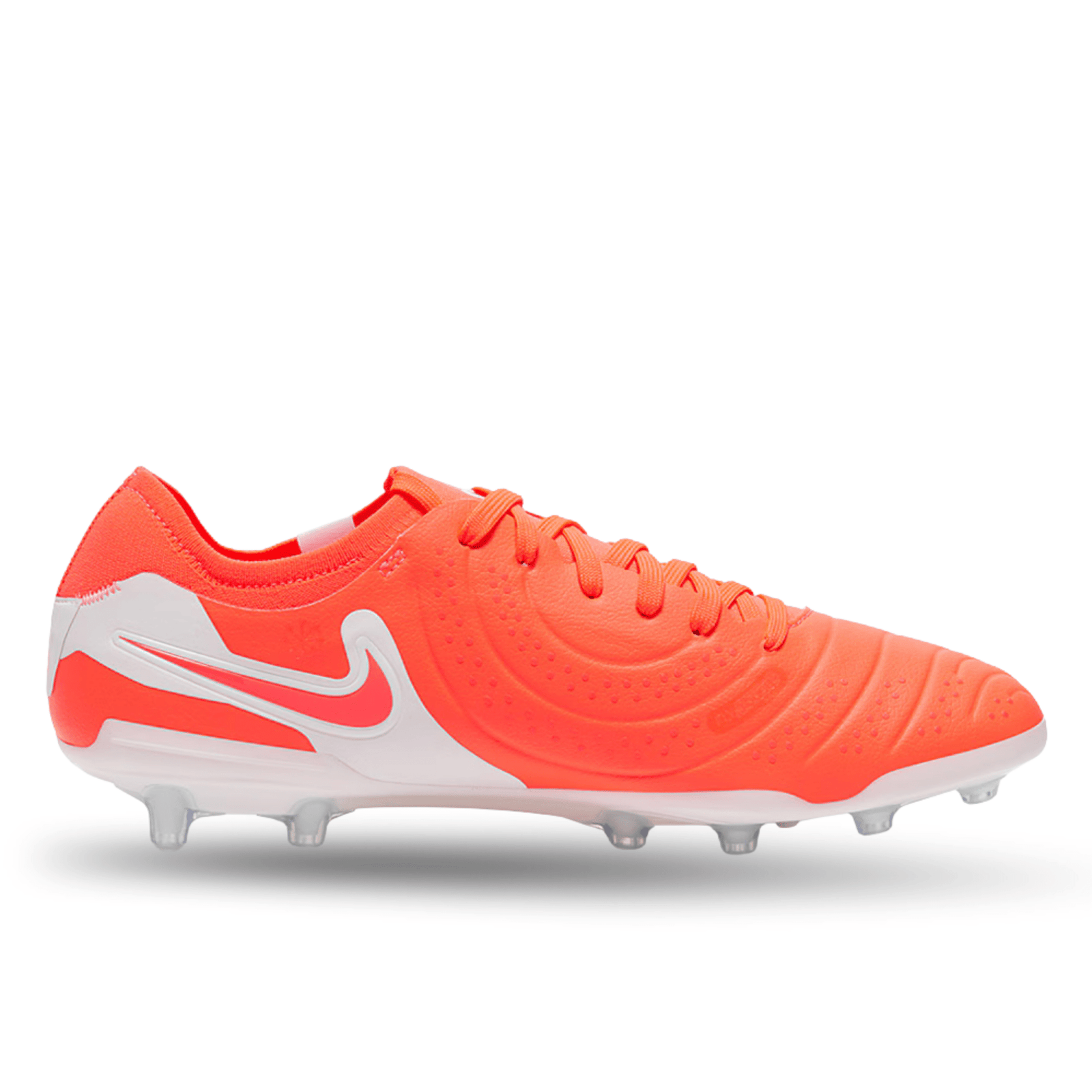 Nike Legend 10 Pro AG - Pro Soccer Cleats (Hot Lava/White) | SoccerWearhouse