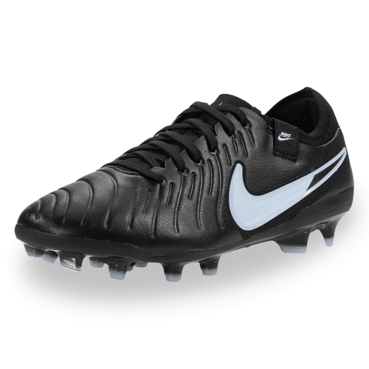 Nike Legend 10 Pro Firm Ground Soccer Cleats (Black/Black) | SoccerWearhouse