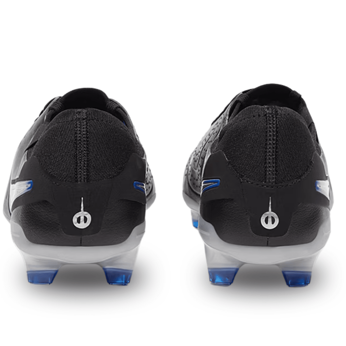 Nike Legend 10 Pro Firm Ground Soccer Cleats (Black/Chrome - Hyper Royal) | SoccerWearhouse