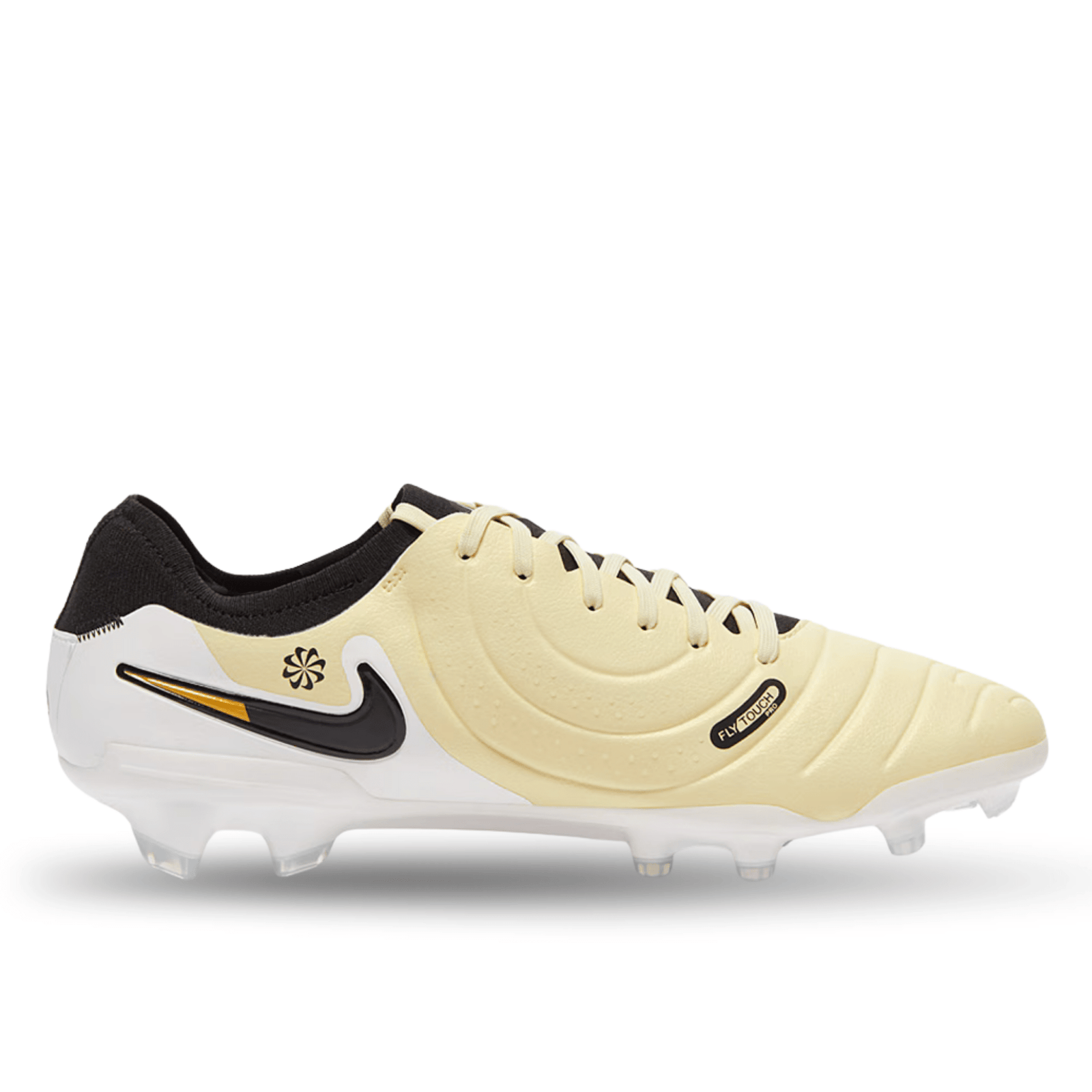 Nike Legend 10 Pro Firm Ground Soccer Cleats (Lemonade/Black) | SoccerWearhouse