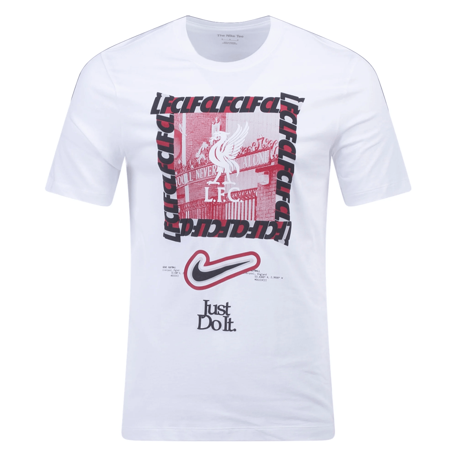 Nike Liverpool DNA T-Shirt 23/24 (White/Red) | SoccerWearhouse