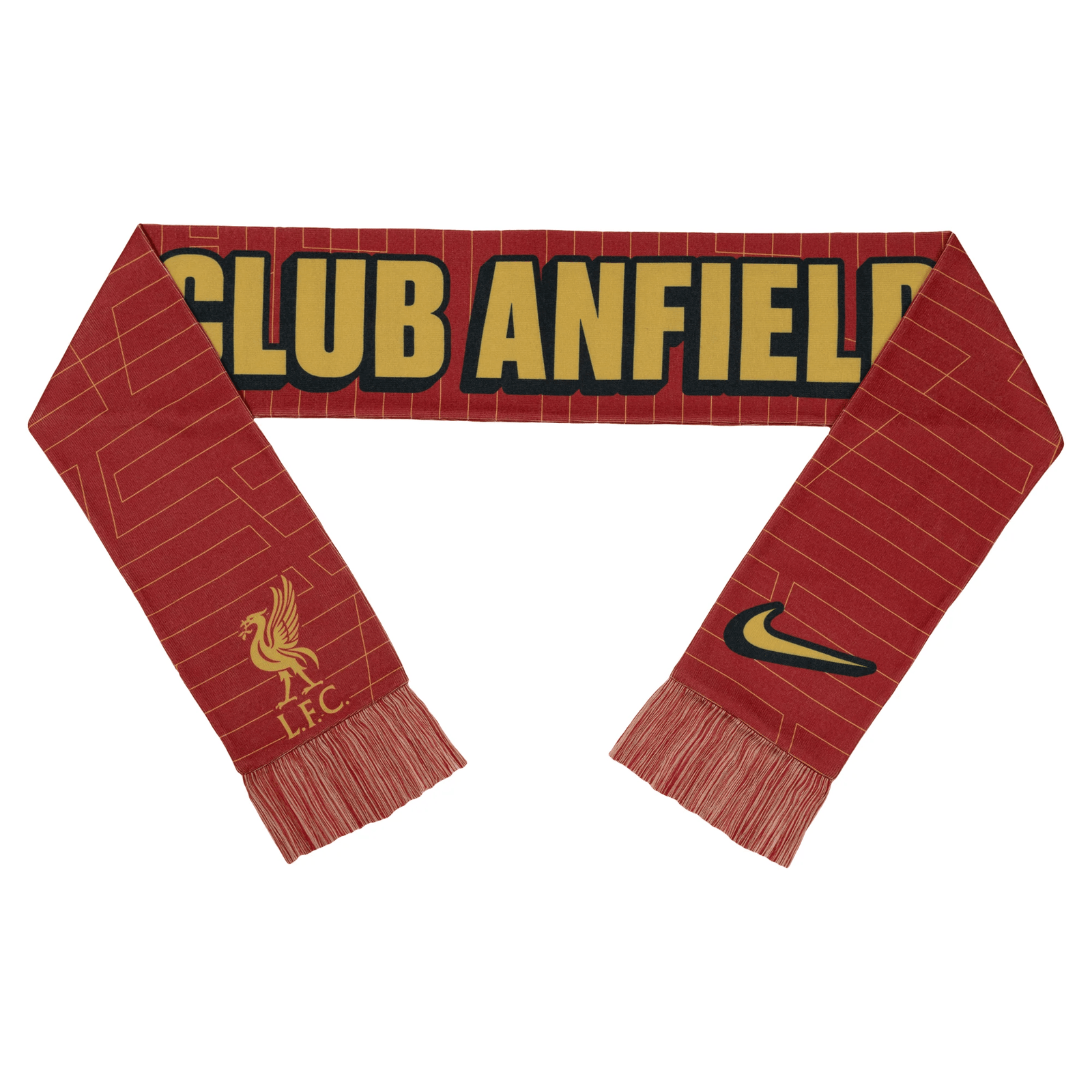Nike Liverpool Verbiage Scarf 24/25 (Red) | SoccerWearhouse