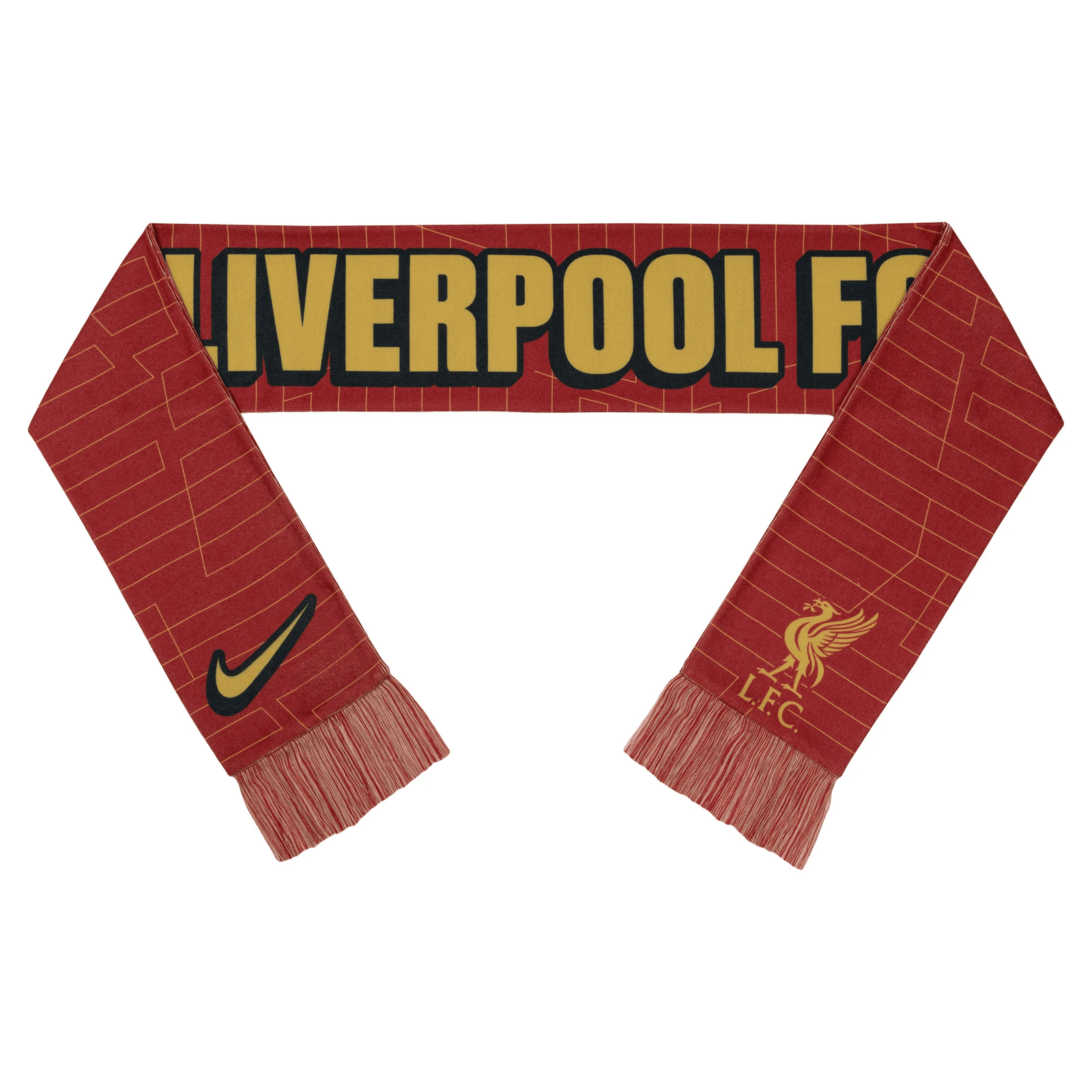 Nike Liverpool Verbiage Scarf 24/25 (Red) | SoccerWearhouse