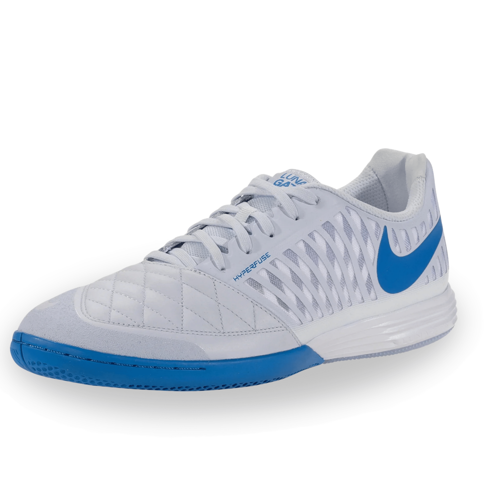 Nike Lunar Gato II Indoor Soccer Shoes (Football Grey/Light Photo Blue